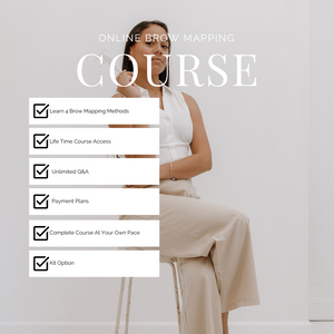 Online Brow Mapping Mastery Certification