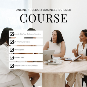 Online Freedom Business Builder Course