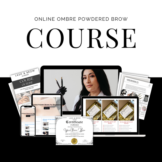 Online Ombre Powdered Brow Certification
