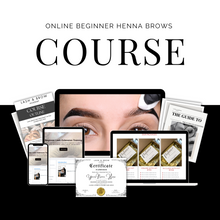 Load image into Gallery viewer, Online Henna Brow Course