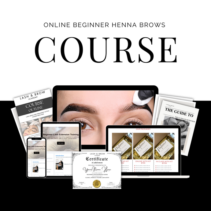 Online Henna Brow Course